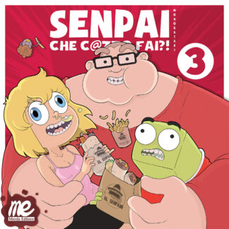 Cover Senpai che c@zzo fai?! Monogatari volume 3 prima edizione