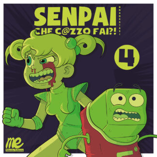 Cover Senpai che c@zzo fai?! Monogatari volume 4 prima edizione